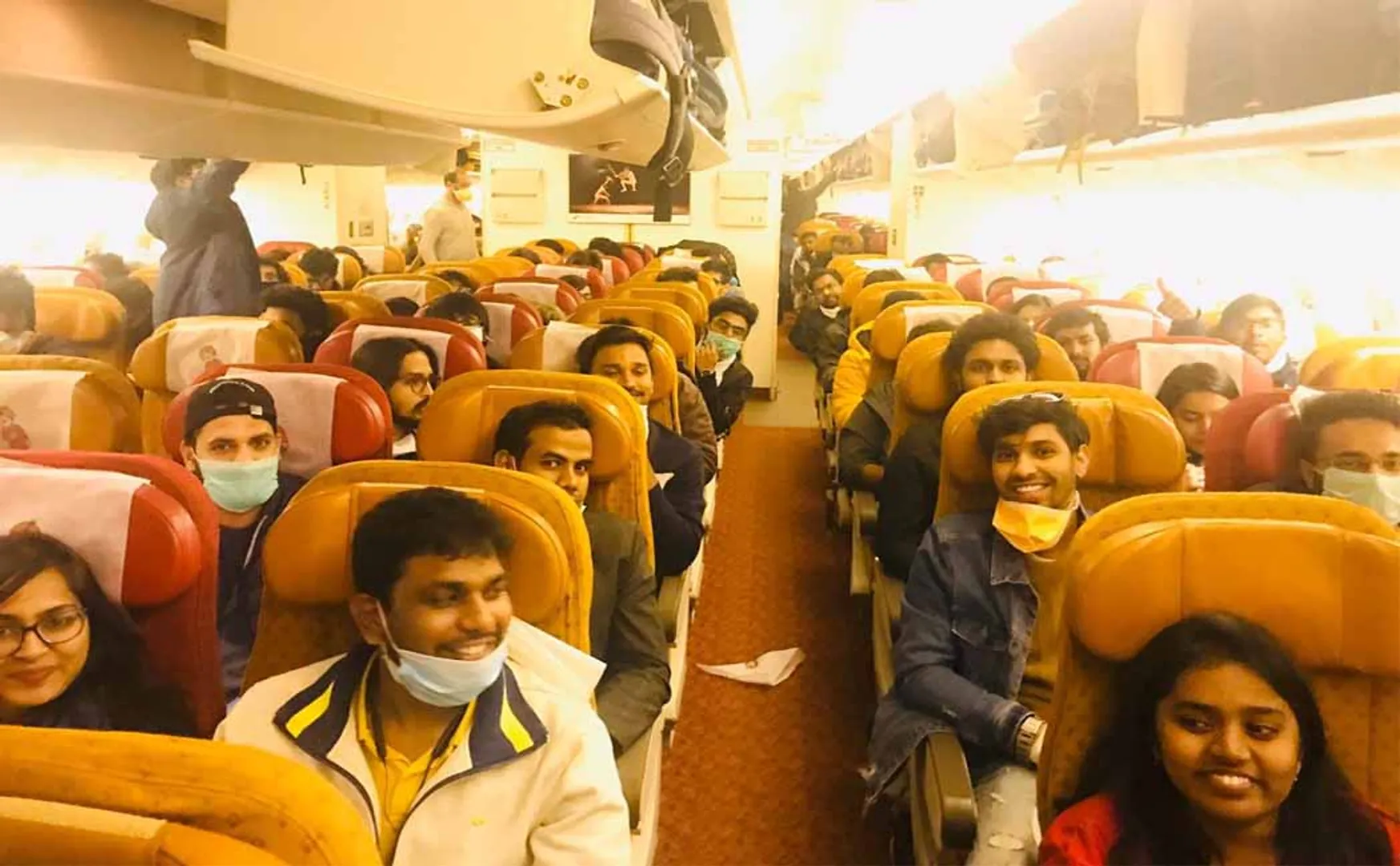 italy india students arrived delhi airport 