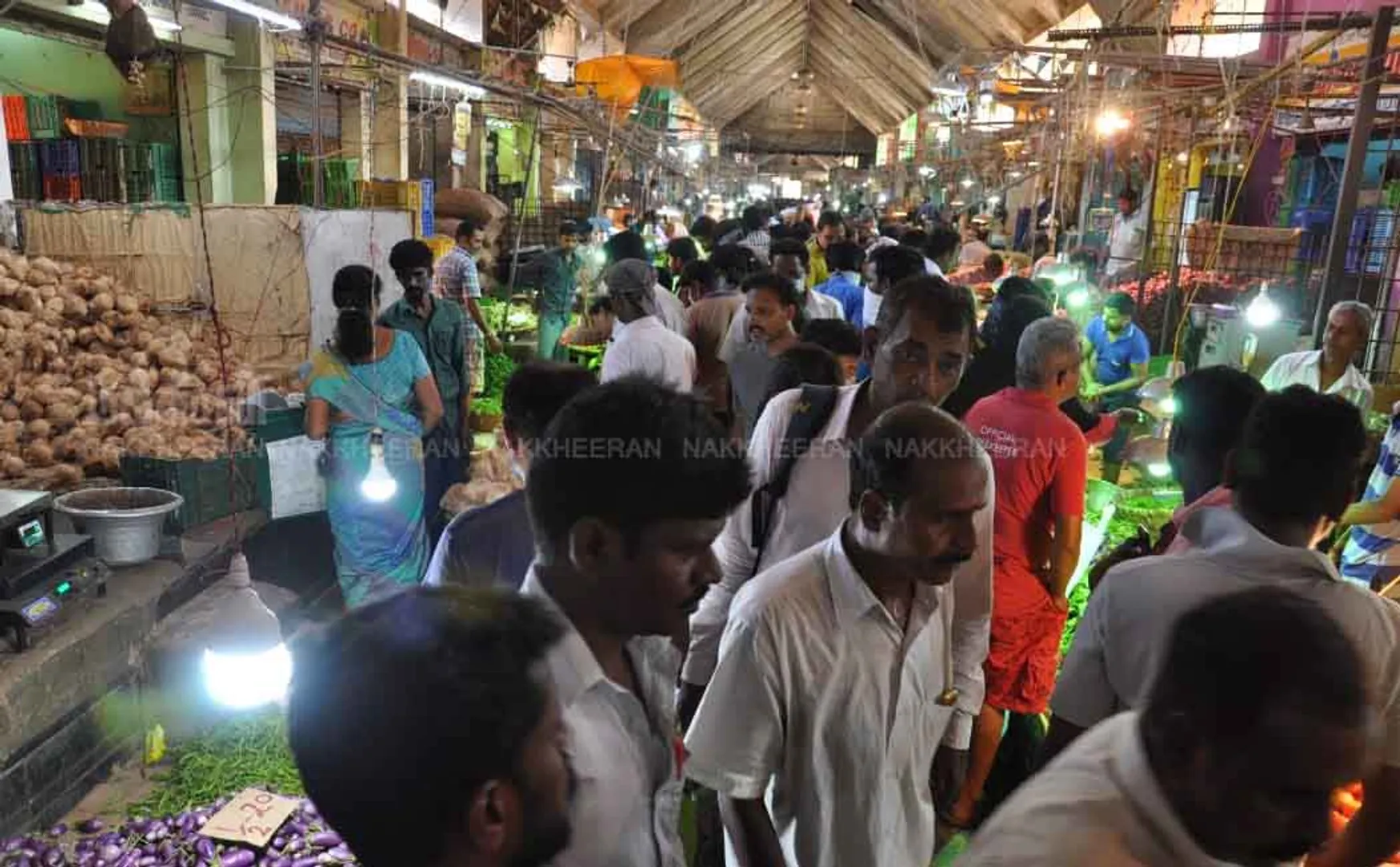 chennai koyambedu market closed curfew 