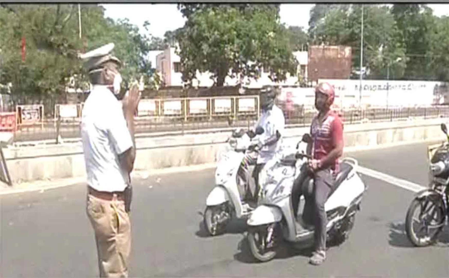 chennai traffic police instrction peoples coronavirus 