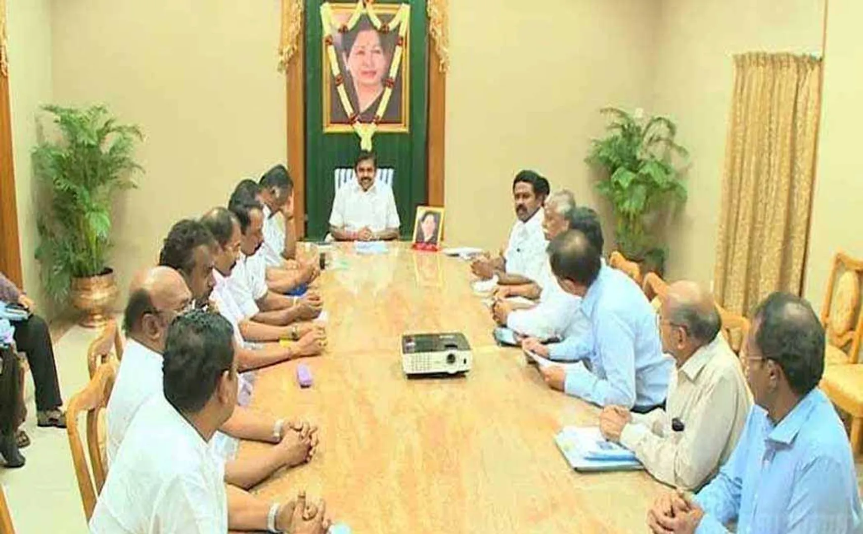 all district collectors cm palanisamy discussion 