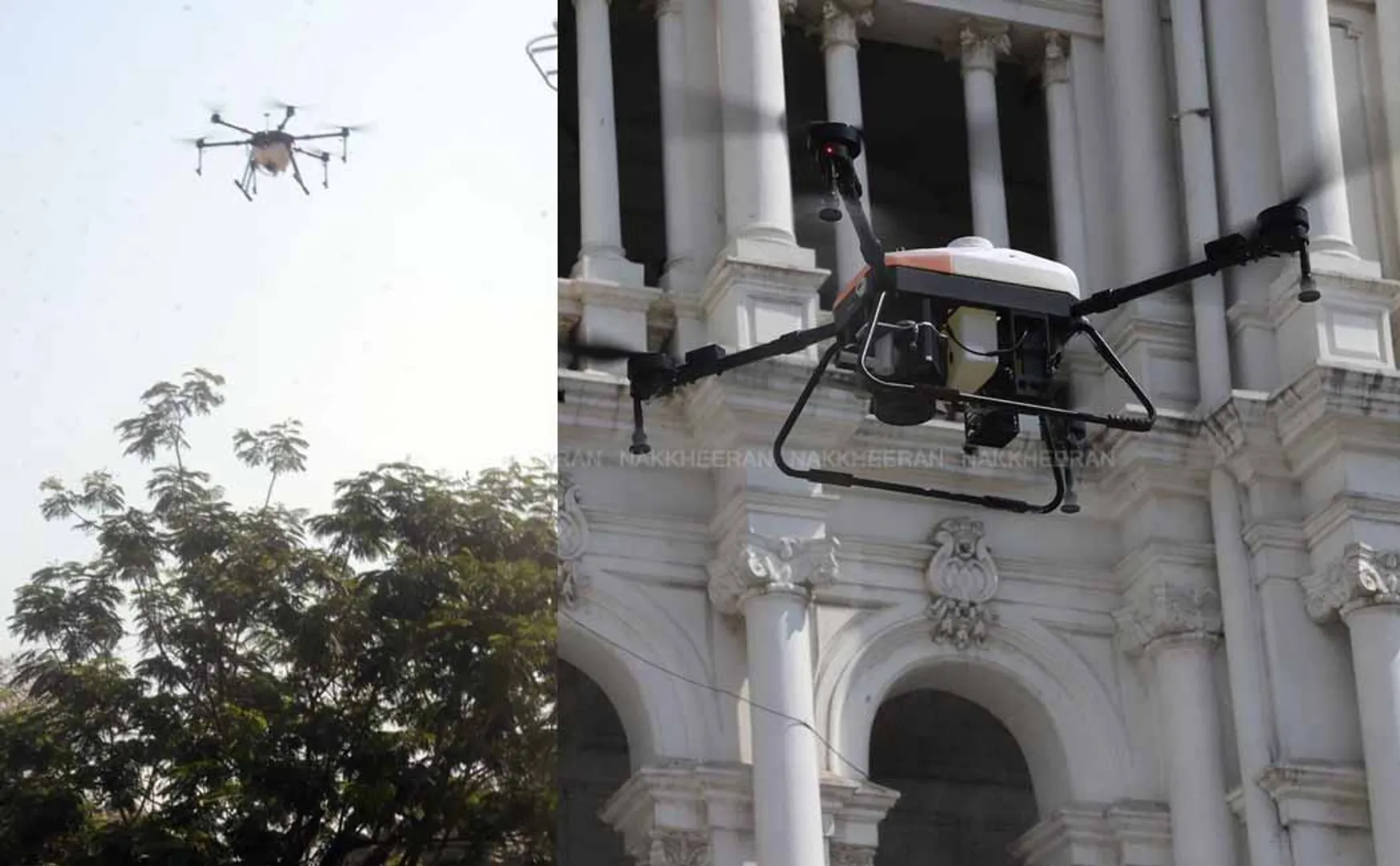  Drones in the task of preventing corona