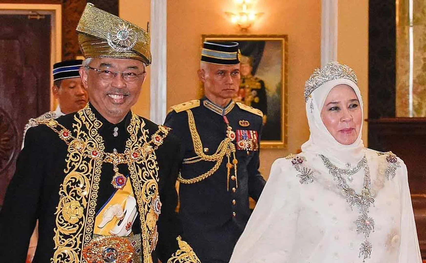 Malaysia's King and Queen quarantined after staff affected by corona virus