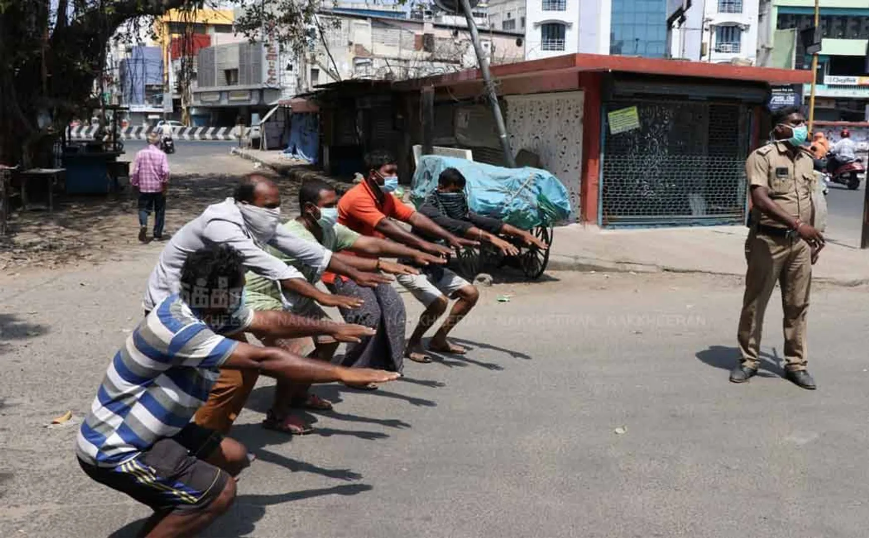  Unnecessarily for outsiders The police force to punish