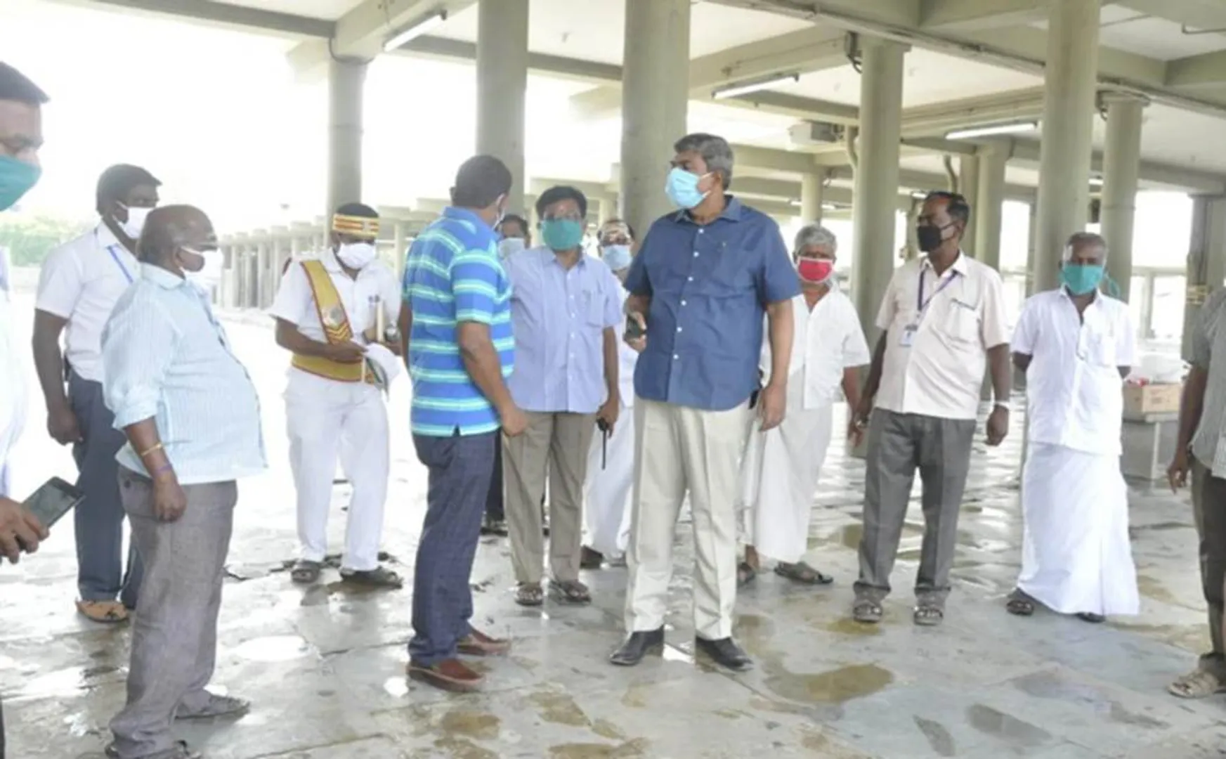  corona virus issue - Erode Bus Station to become a Daily Market