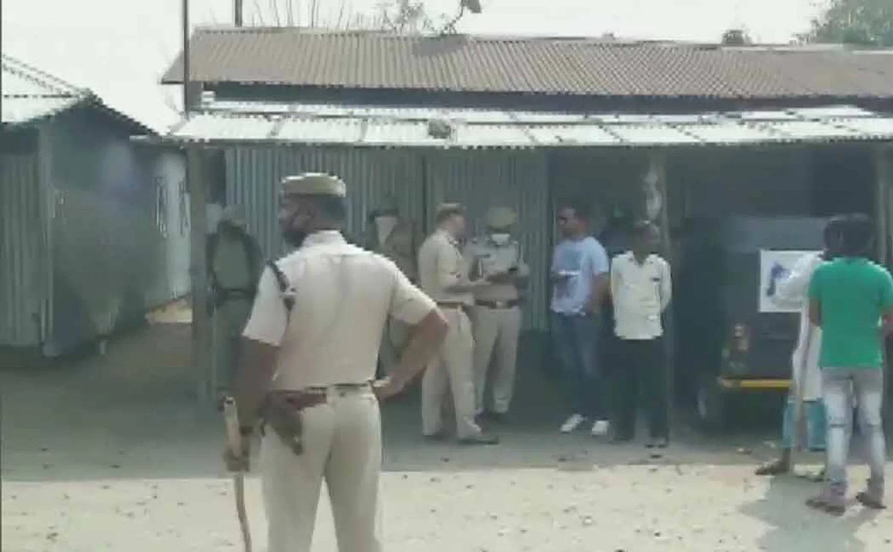Stones pelted at police personnel in assam