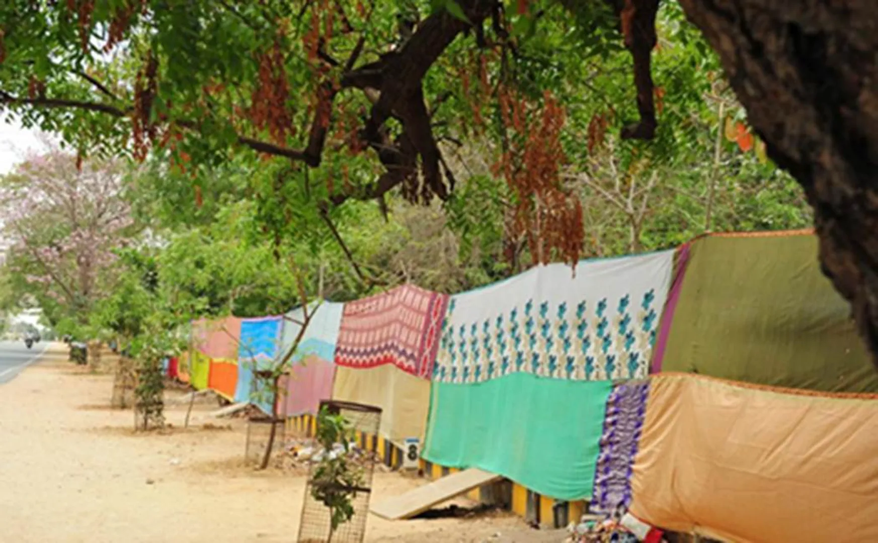 corona virus curfew - Sri Lankan refugee camp