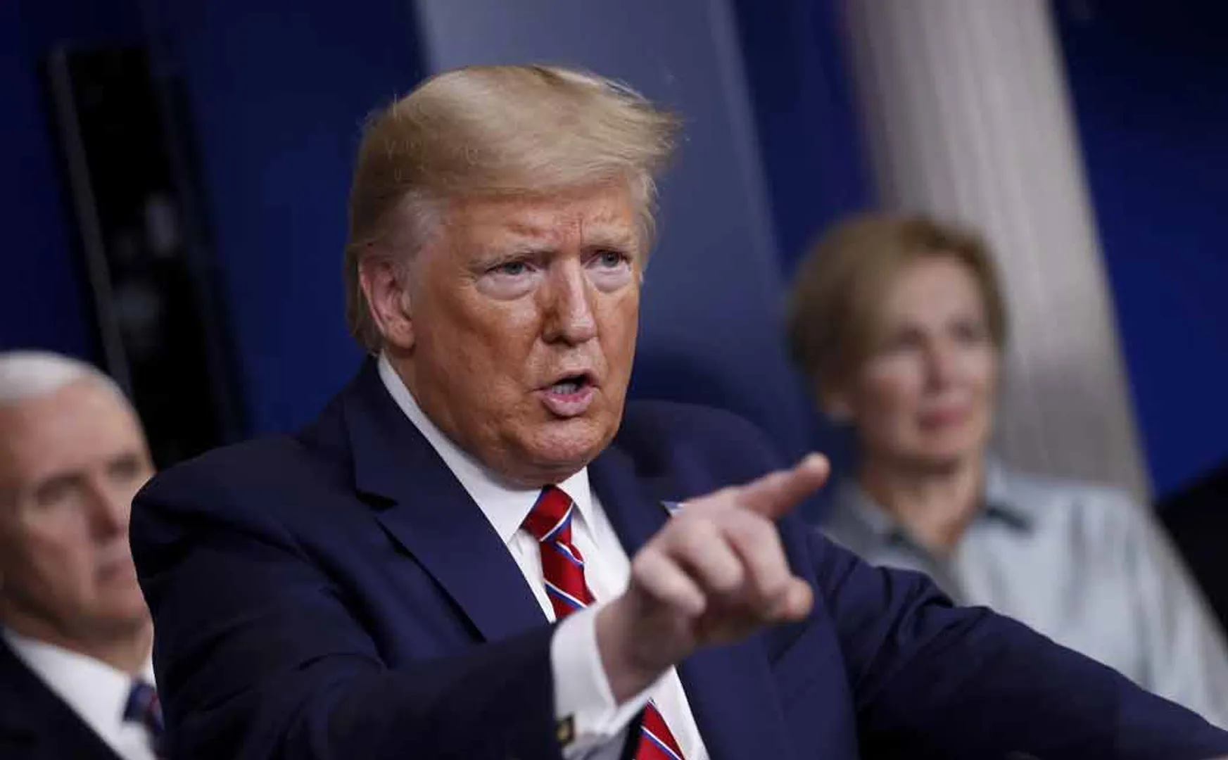 trump about meghan and harrys visit to usa