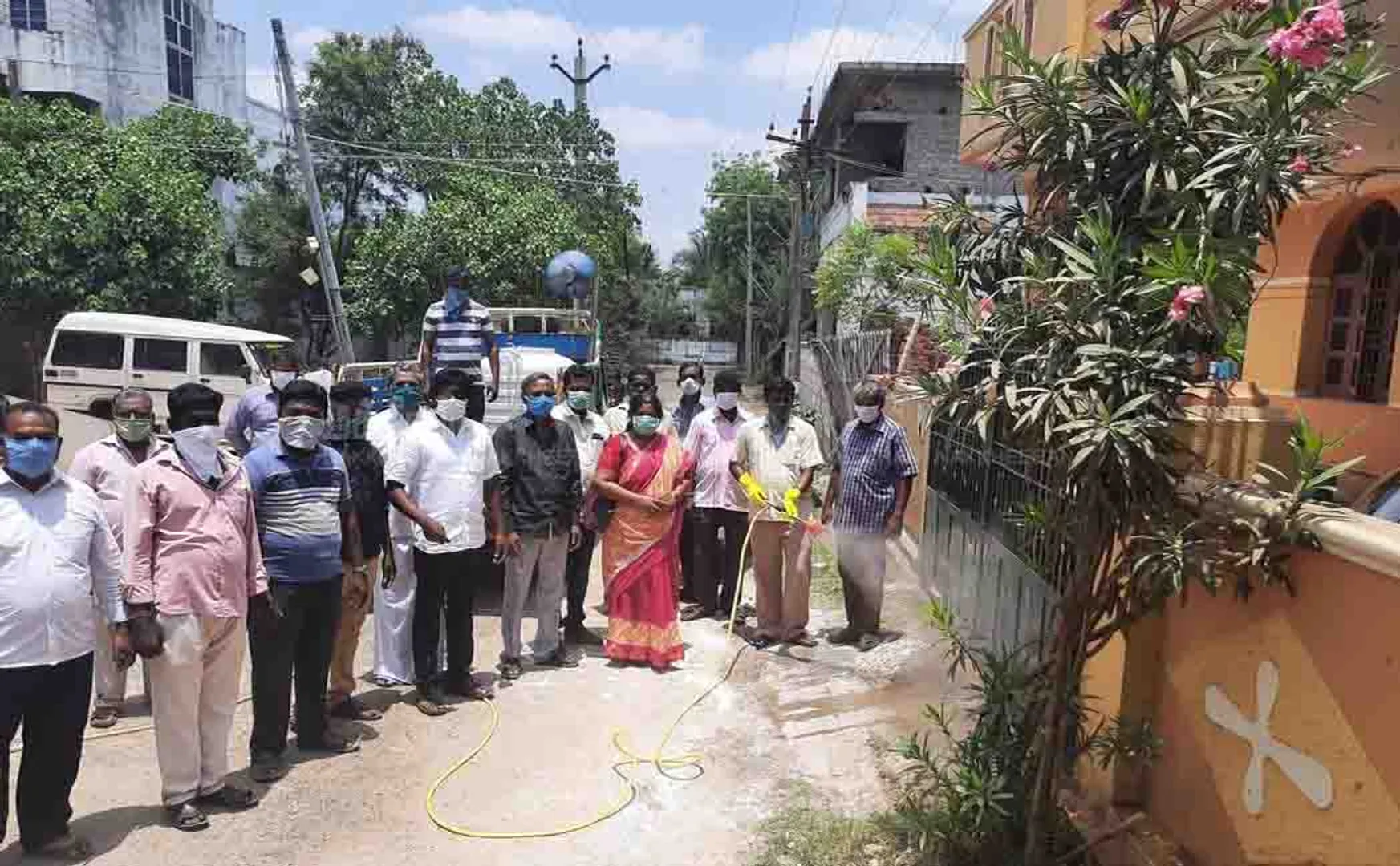 chidambaram near areas  Disinfectant spray