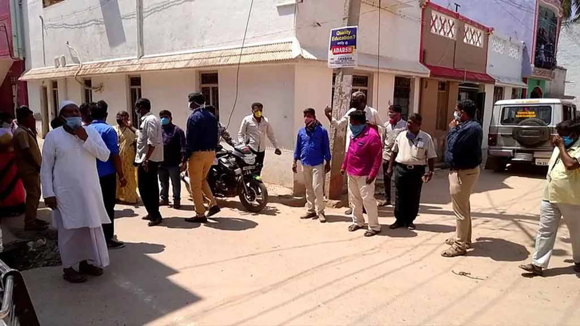  Corona Survey - Officers Surrounded as CAA Survey