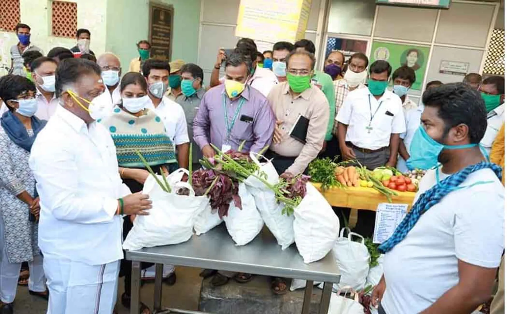THENI DEPUTY CM INSPECTION FOODS 