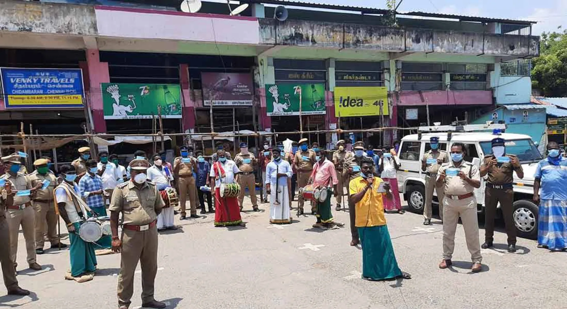  Corona awareness through folk arts