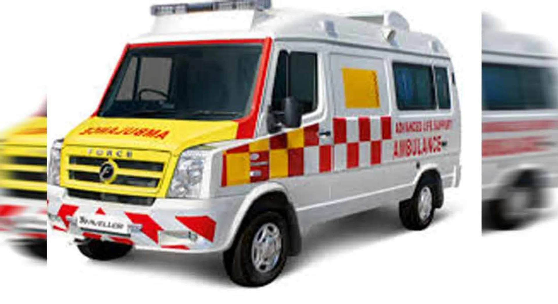  Police are investigating a fake registration number ambulance