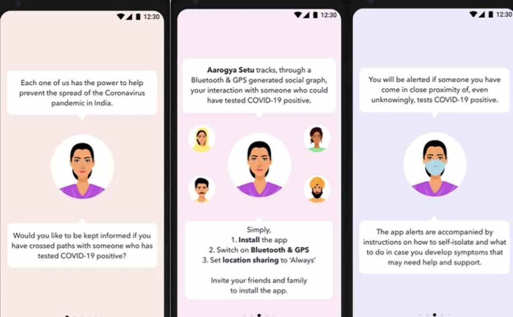 aarogya setu and other apps to track corona virus infos