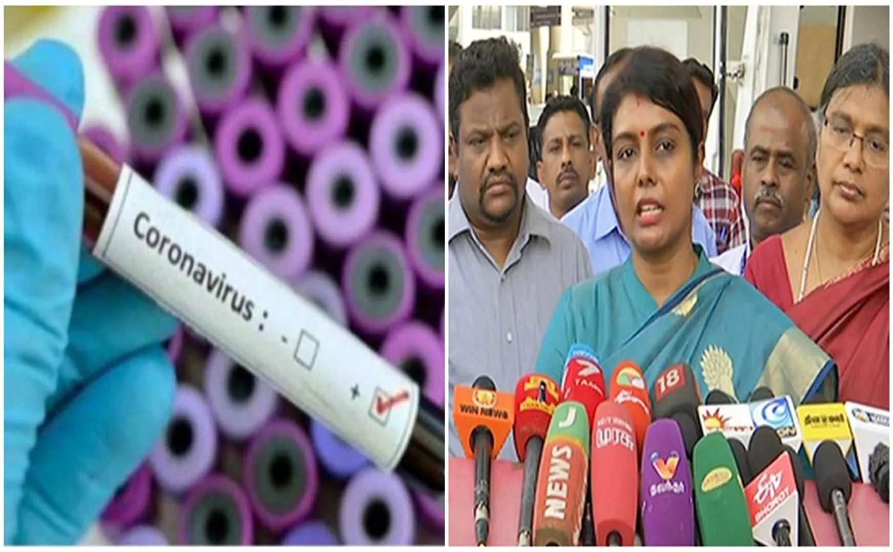  beela rajesh press meet - tamilnadu corona virus updates