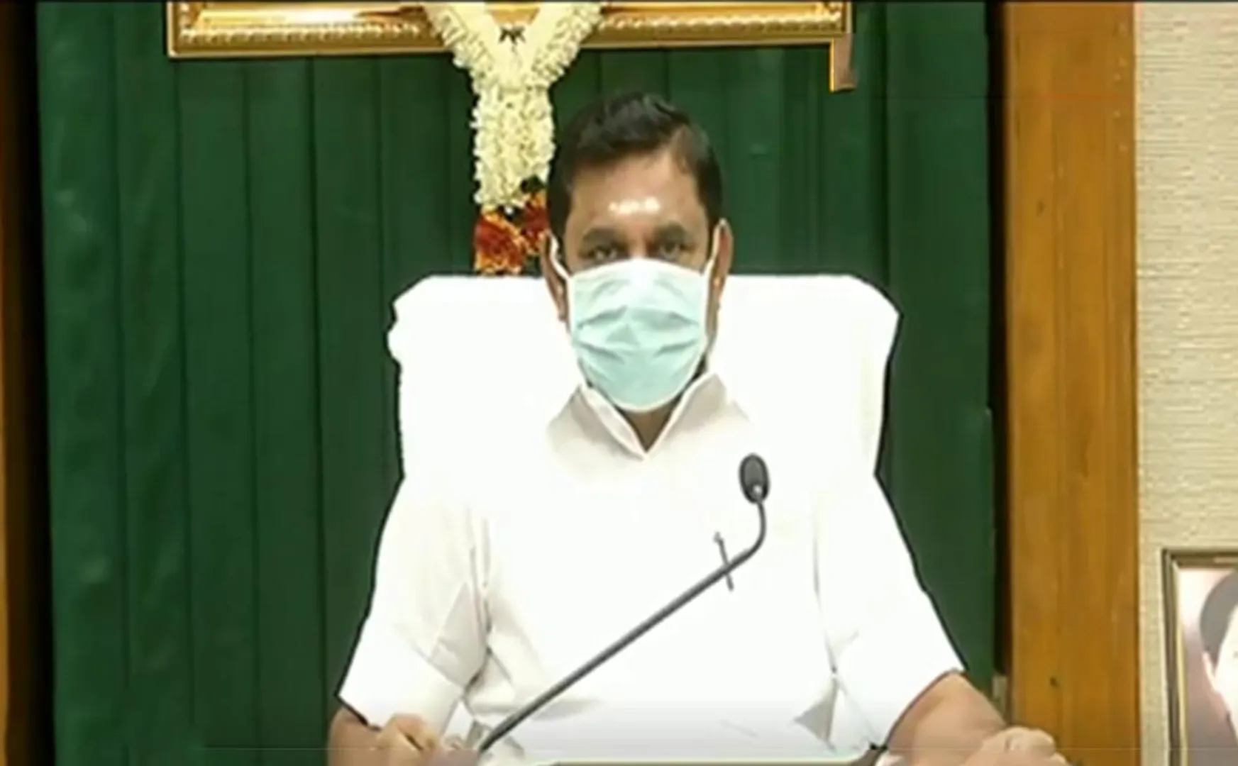 coronavirus prevention cm palanisamy press meet