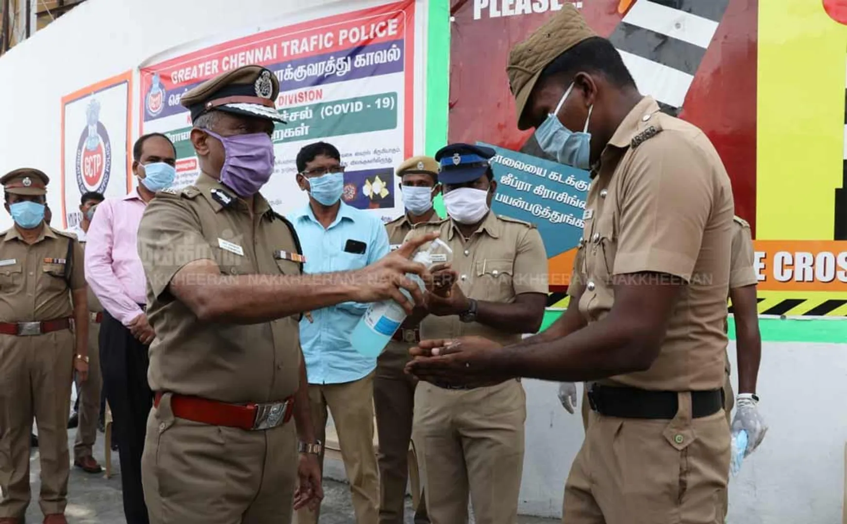  antiseptic provided by  the Commissioner of Police  