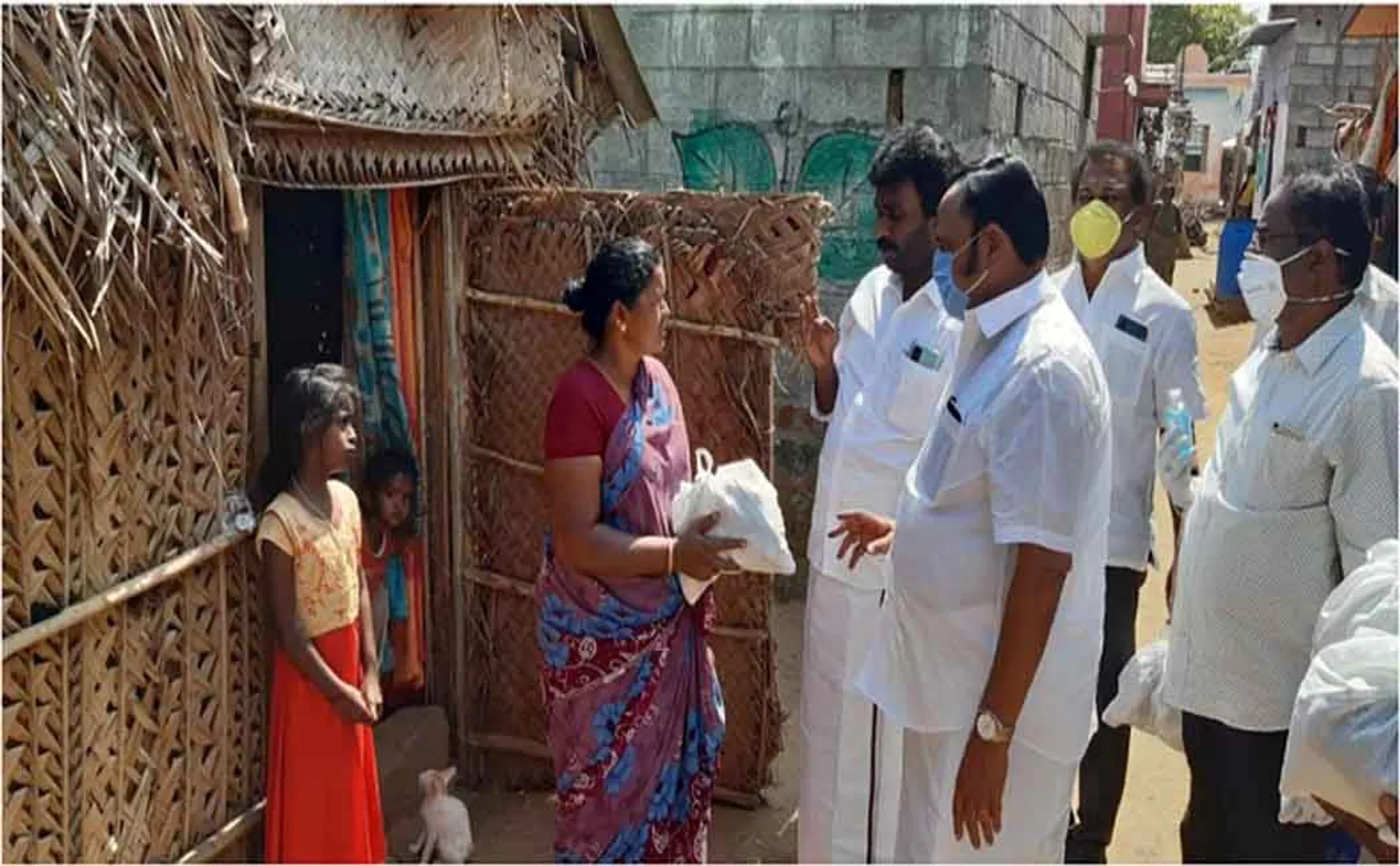 salem dmk and admk parties serve the peoples coronavirus 