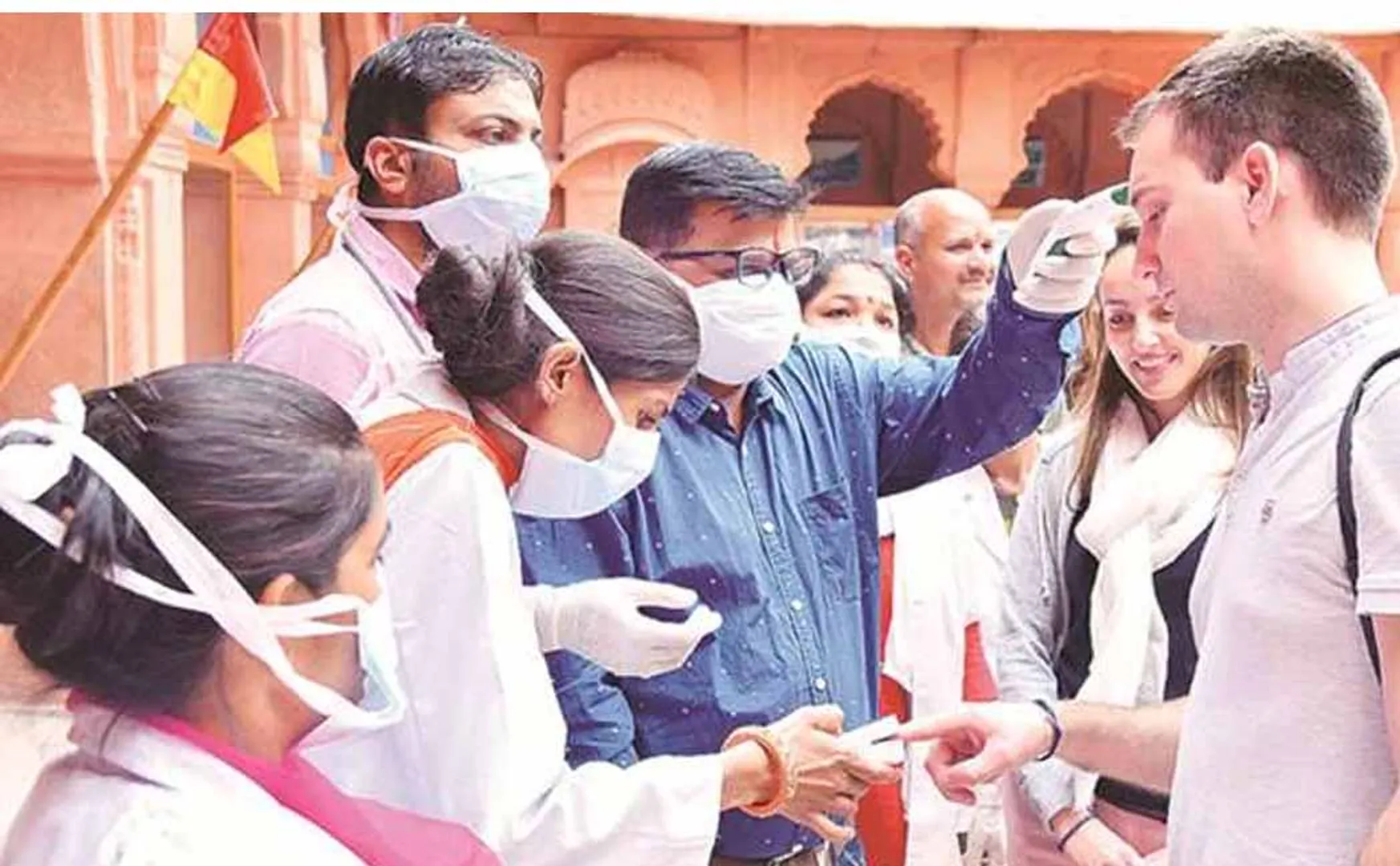 coronavirus india 124 persons incident 