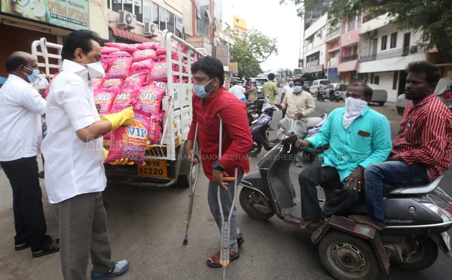  Stalin who provided relief goods to the disabled