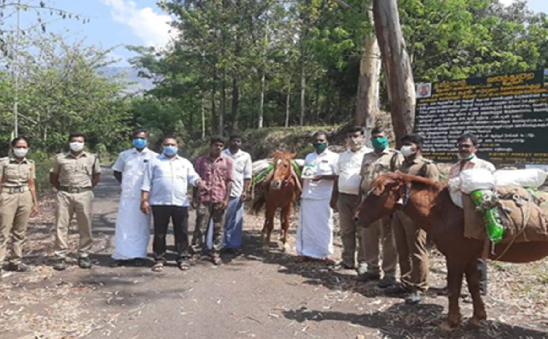   MP OPR sends rice to mountain people 