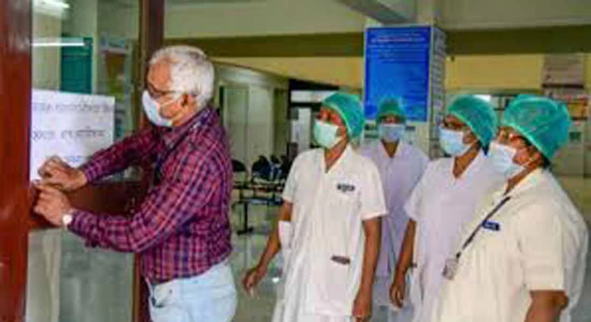  5,865 people in India corona