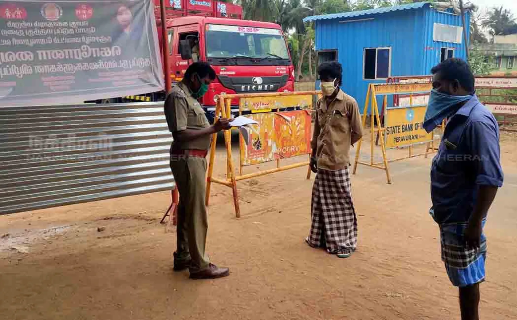 pudukkottai district coronavirus police and doctors team 