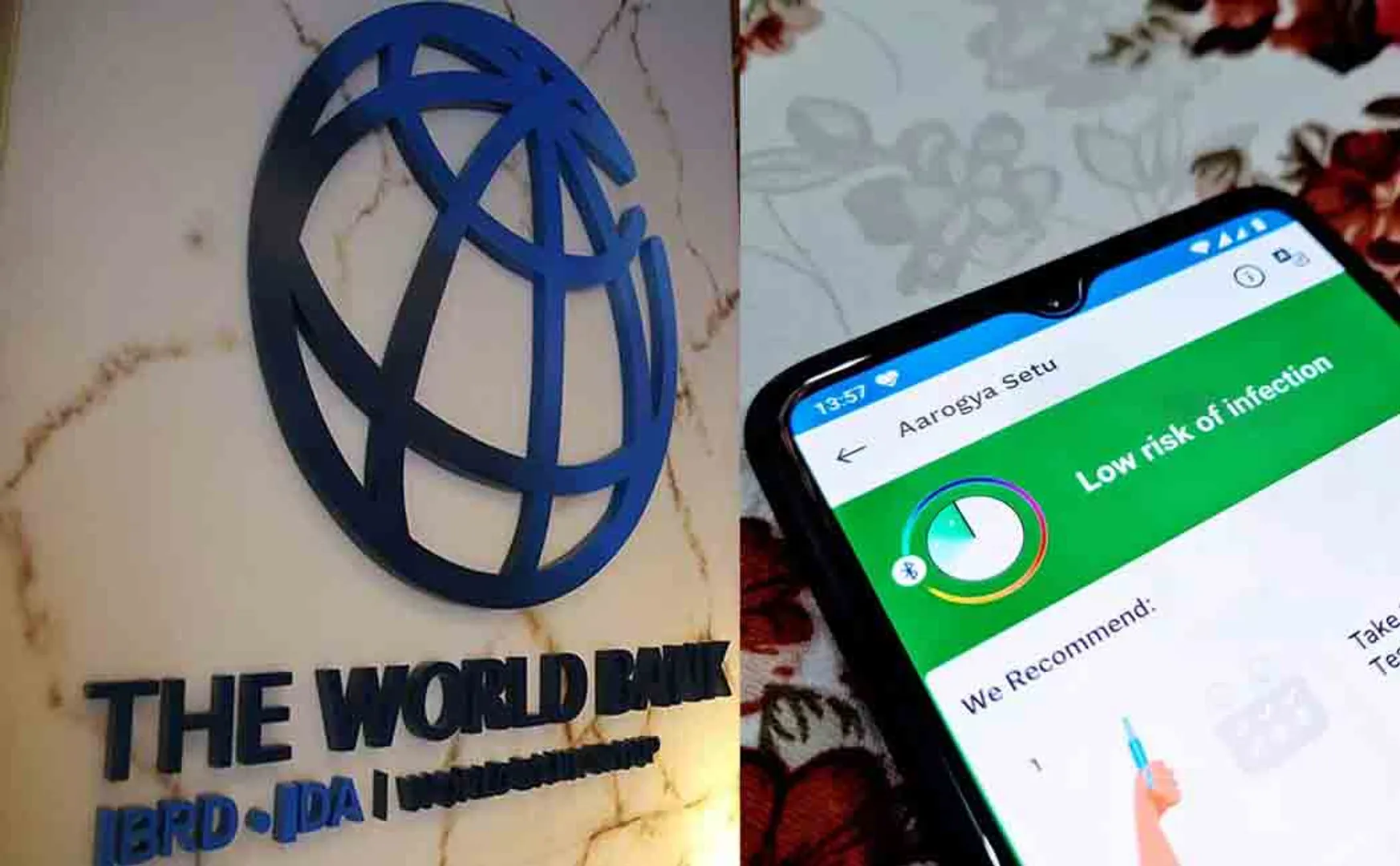 world bank apreciates aarogya setu