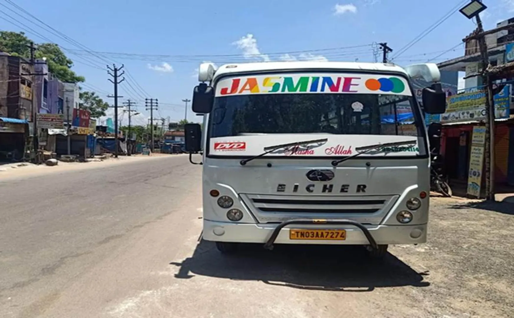  corona virus lockdown - van confiscated by police      