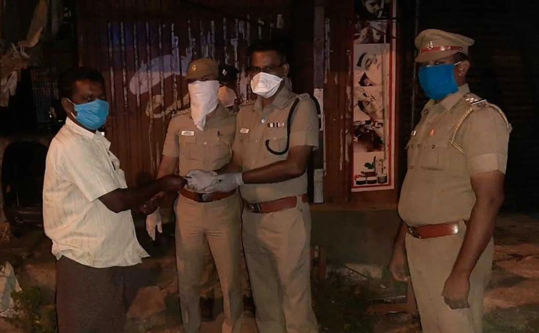 coronavirus youth villuppuram police arrested admit hospital 
