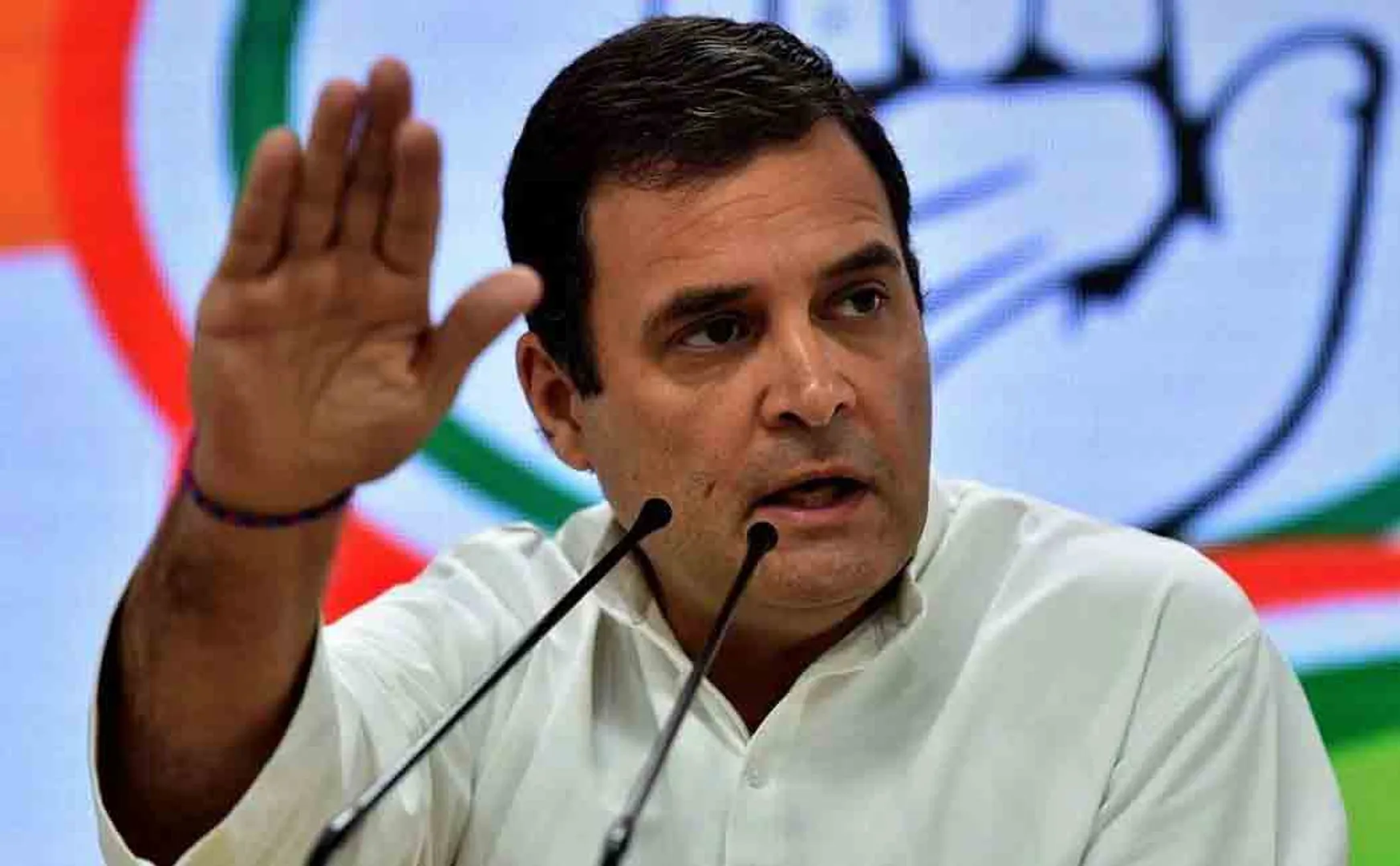 rahul gandhi press meet
