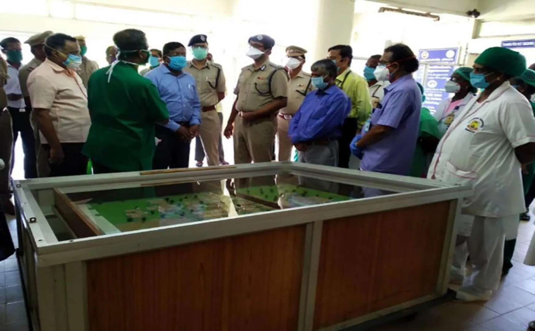 Officers examined in Cuddalore Corona Special Ward