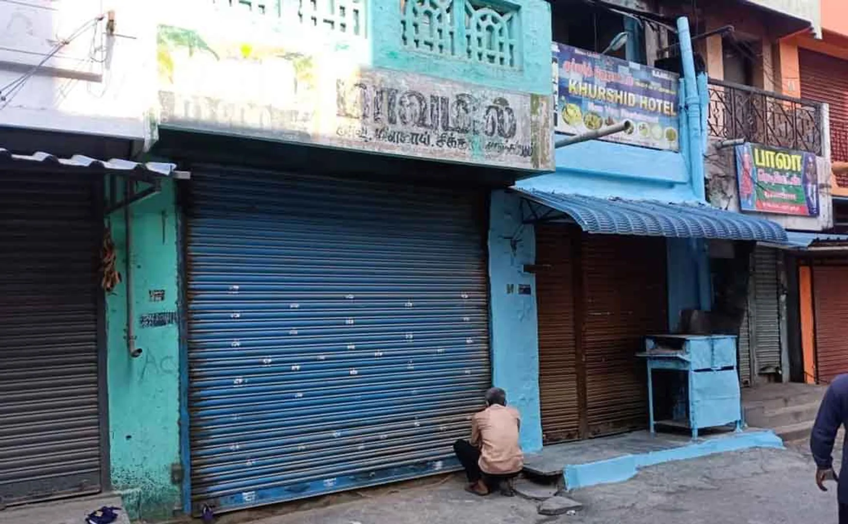 ambur area shops seal officers 