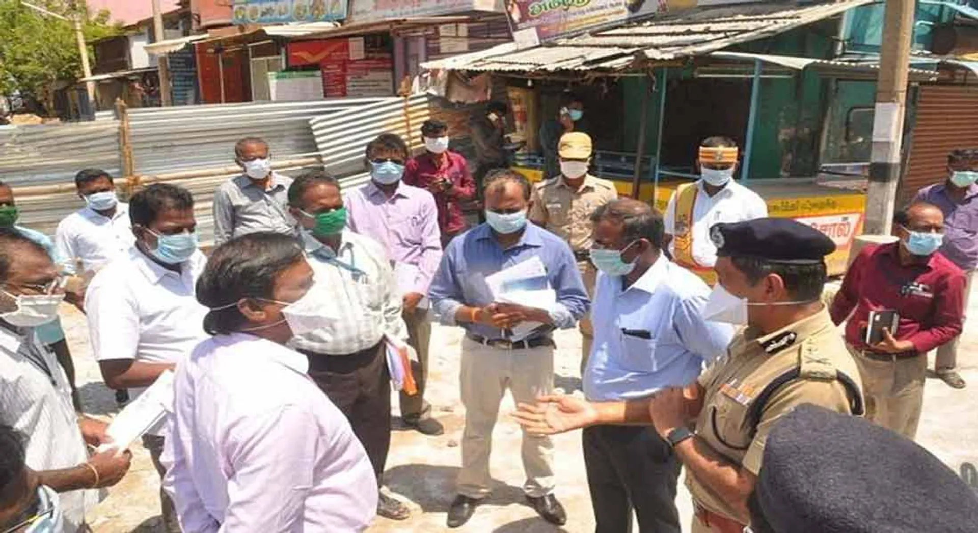  Coronavirus infection ... Puliyankudi South zone special officer study!