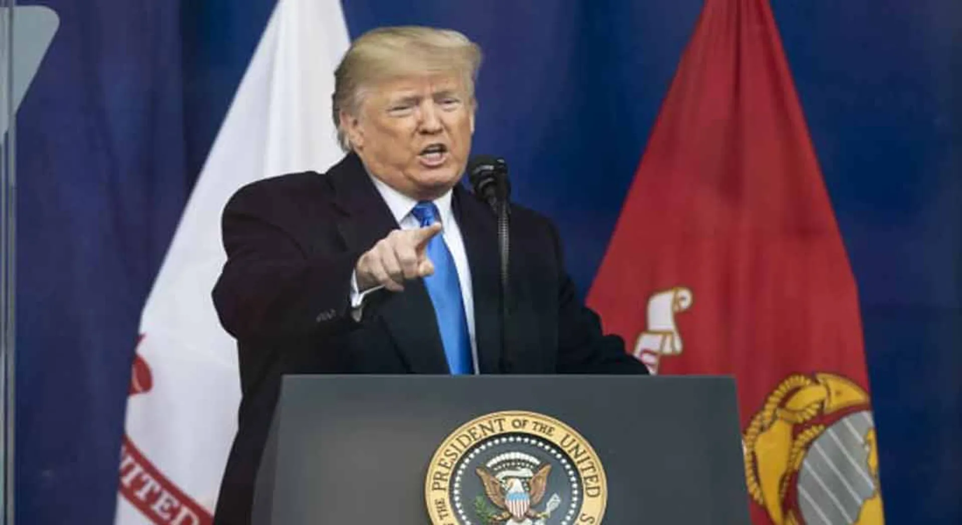  Trump fiercely warned China