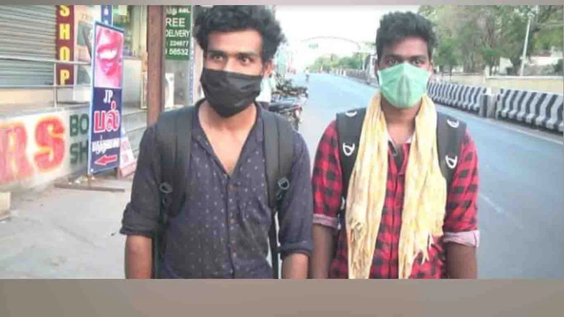 Students walk 
