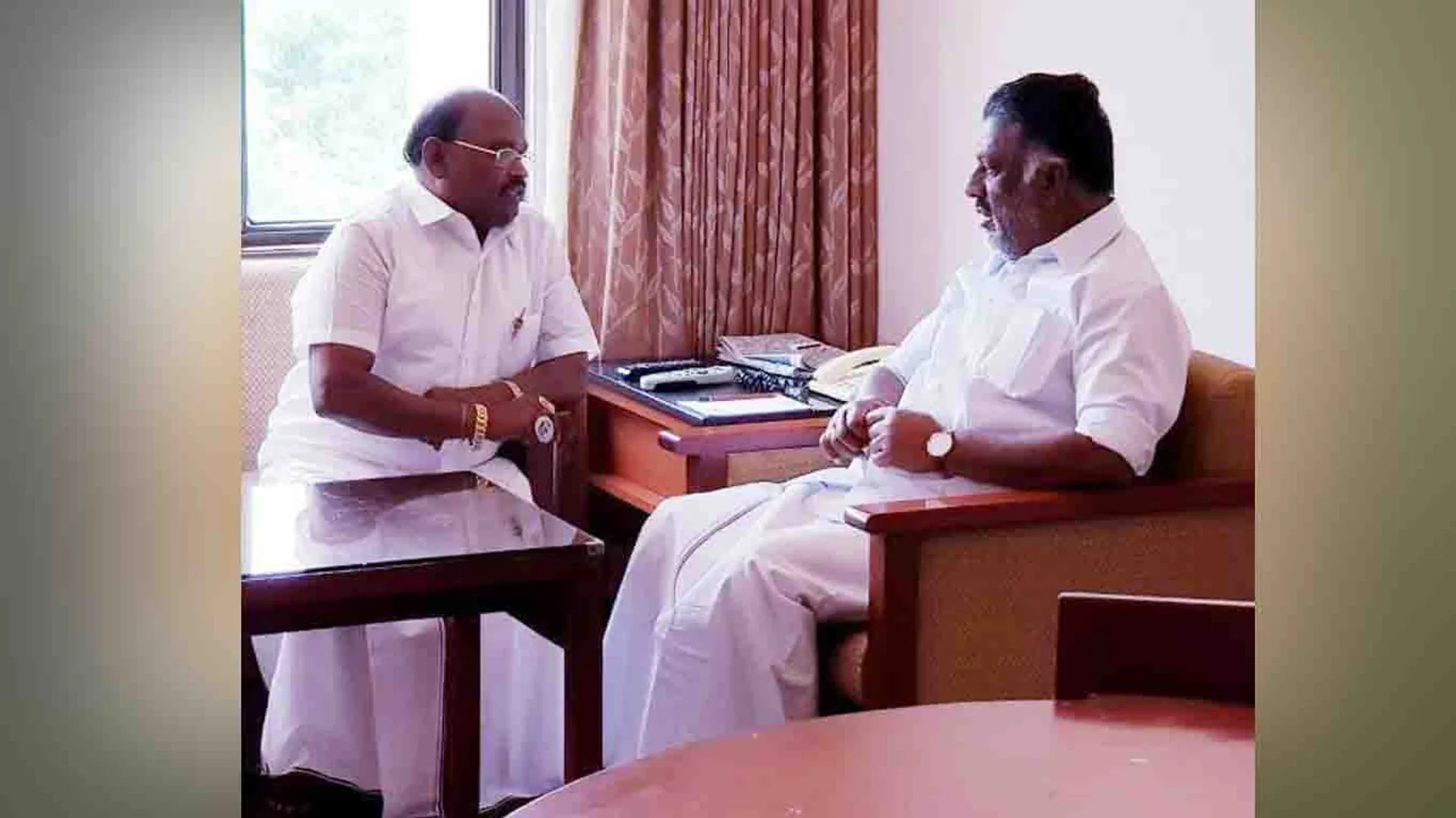 Thangaraj with OPS