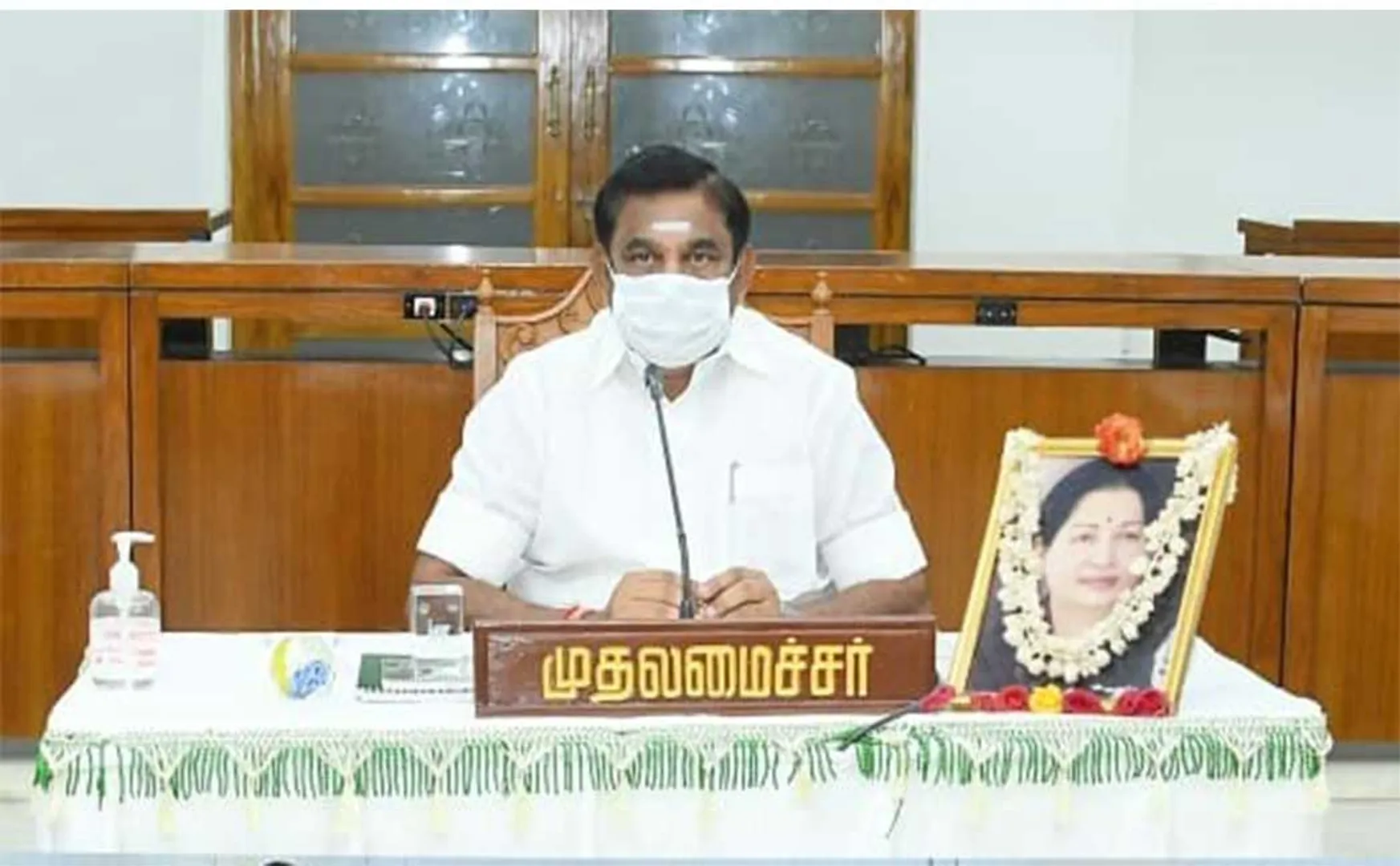 TAMILNADU CM PALANISAMY TWEET DOCTOR CORONAVIRUS 