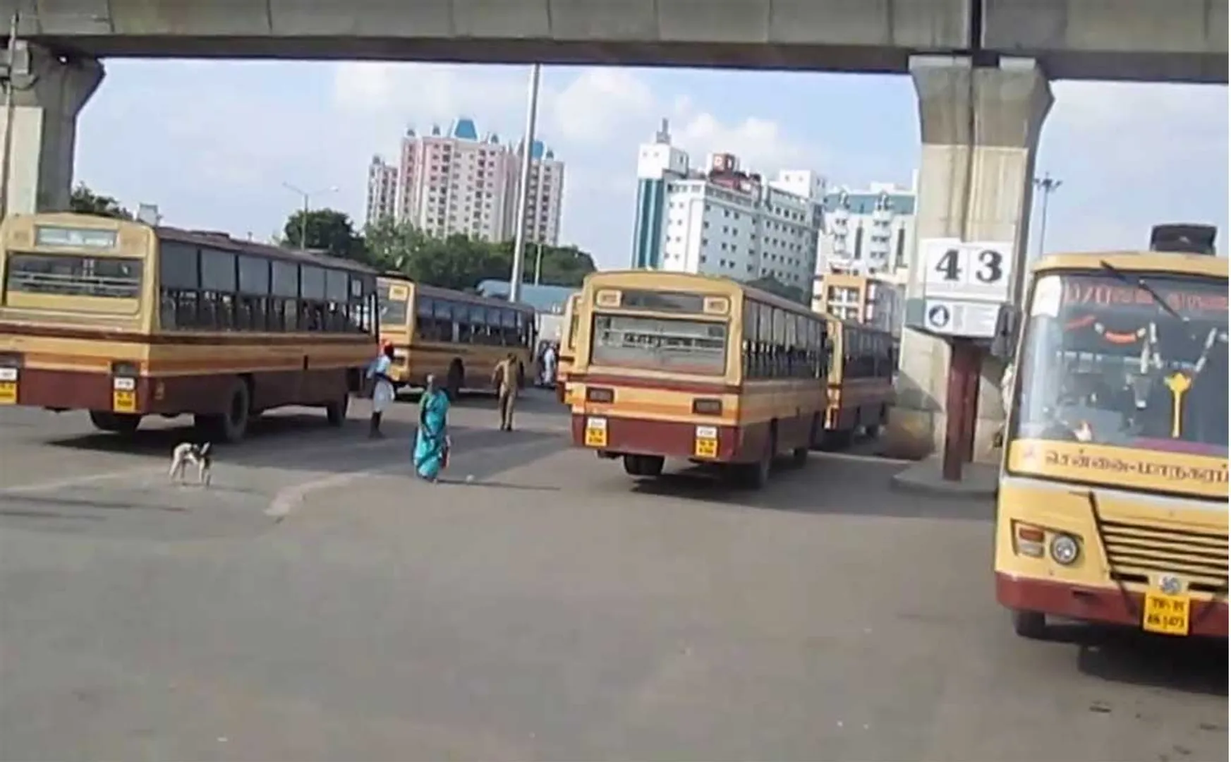 chennai government  bus facilities transport employees