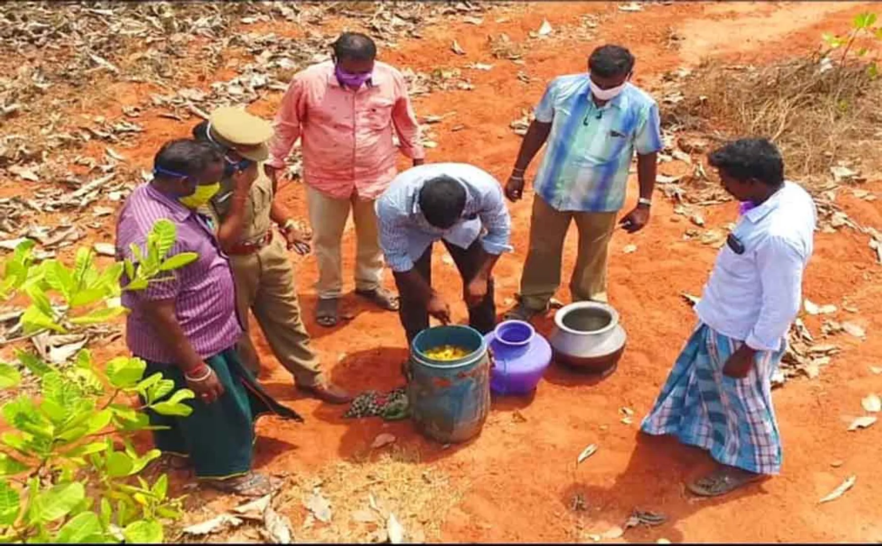 cuddalore district cashew dron camera liquor 