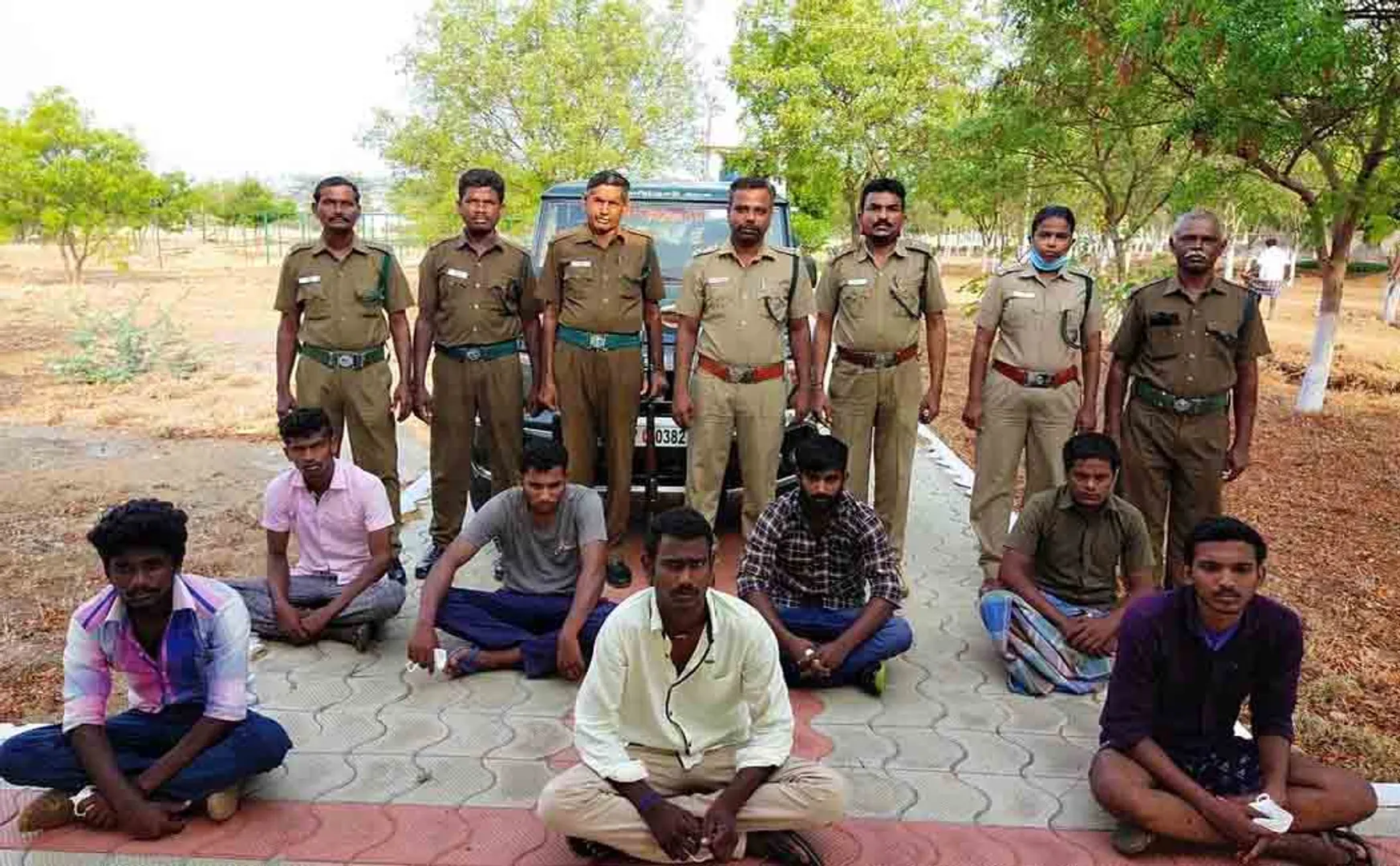 karur district persons police 