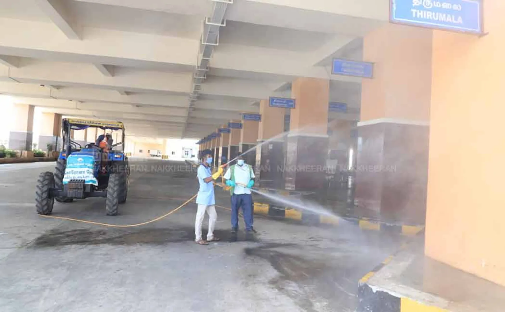 Work to convert Madhavaram bus station into market