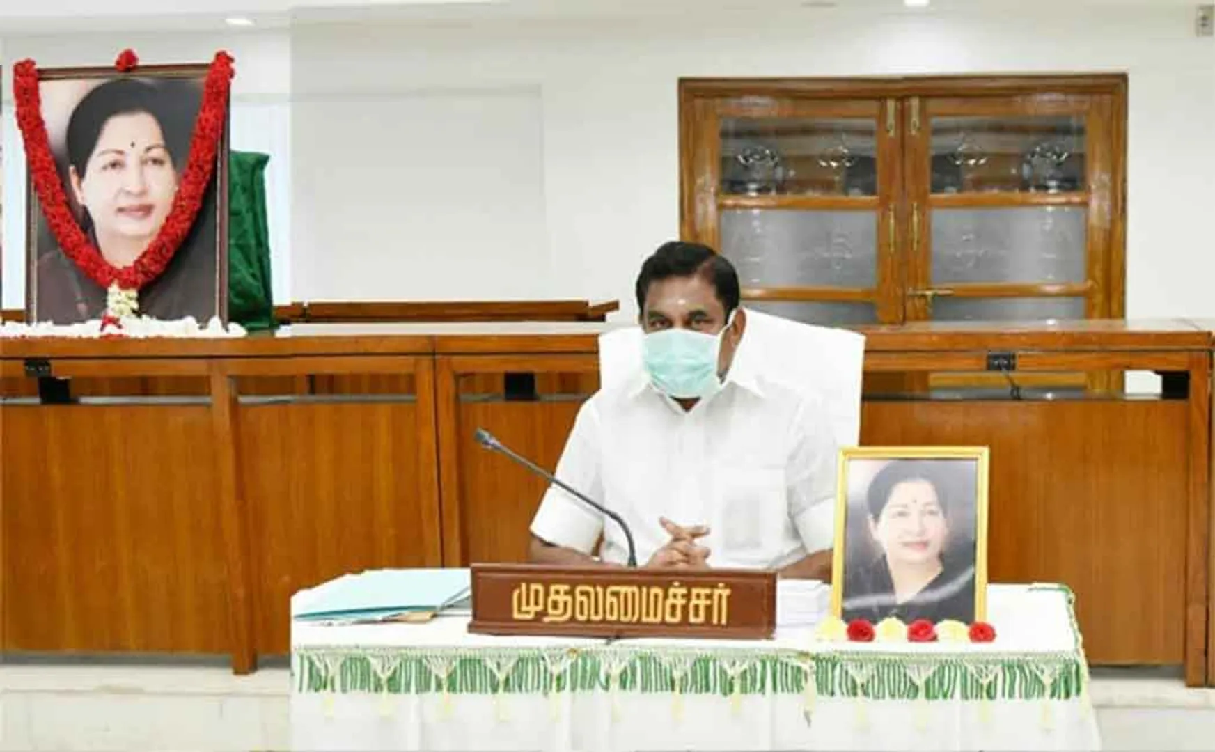 TAMILNADU CABINET MEETING HOLDING CHENNAI CORONAVIRUS 