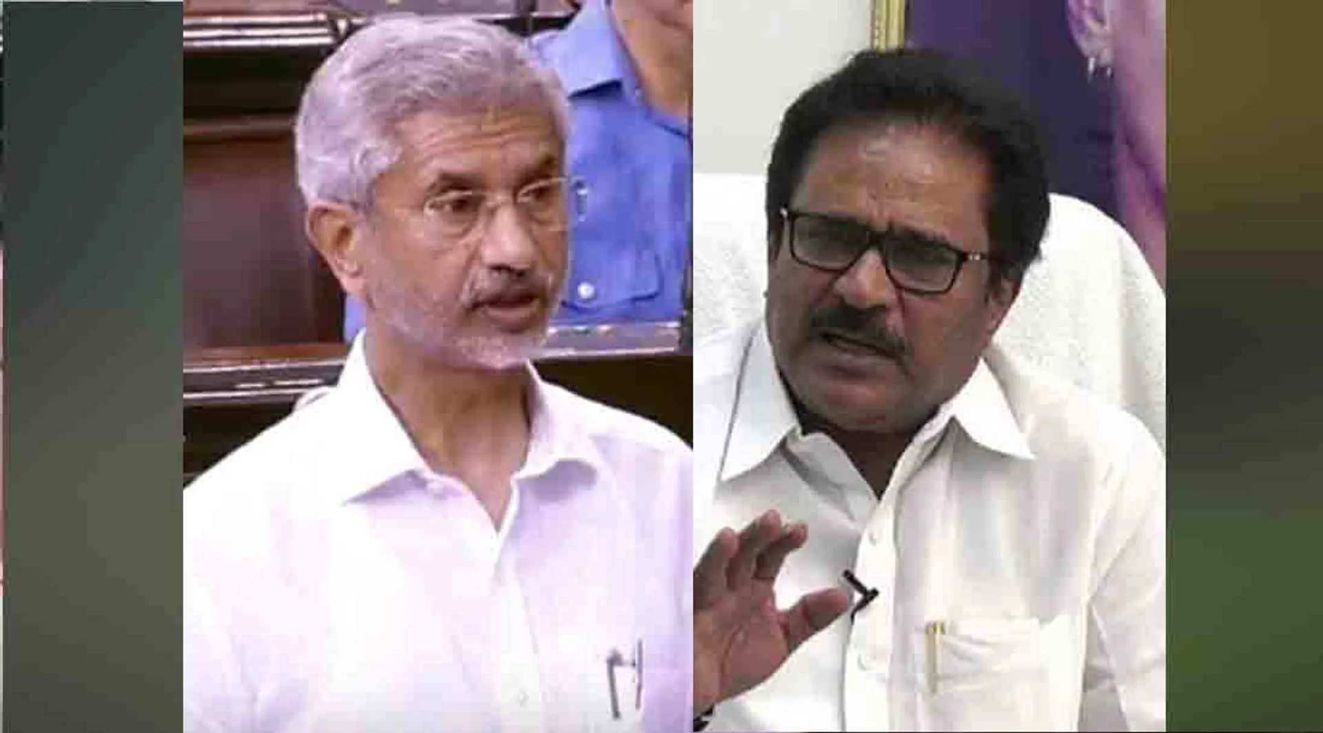 minister jaisankar - thirunavukkarasar mp