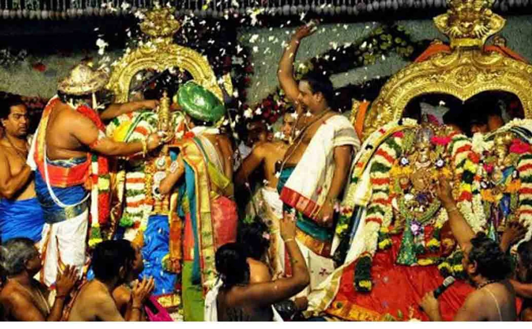 madurai meenakshi temple festival peoples 