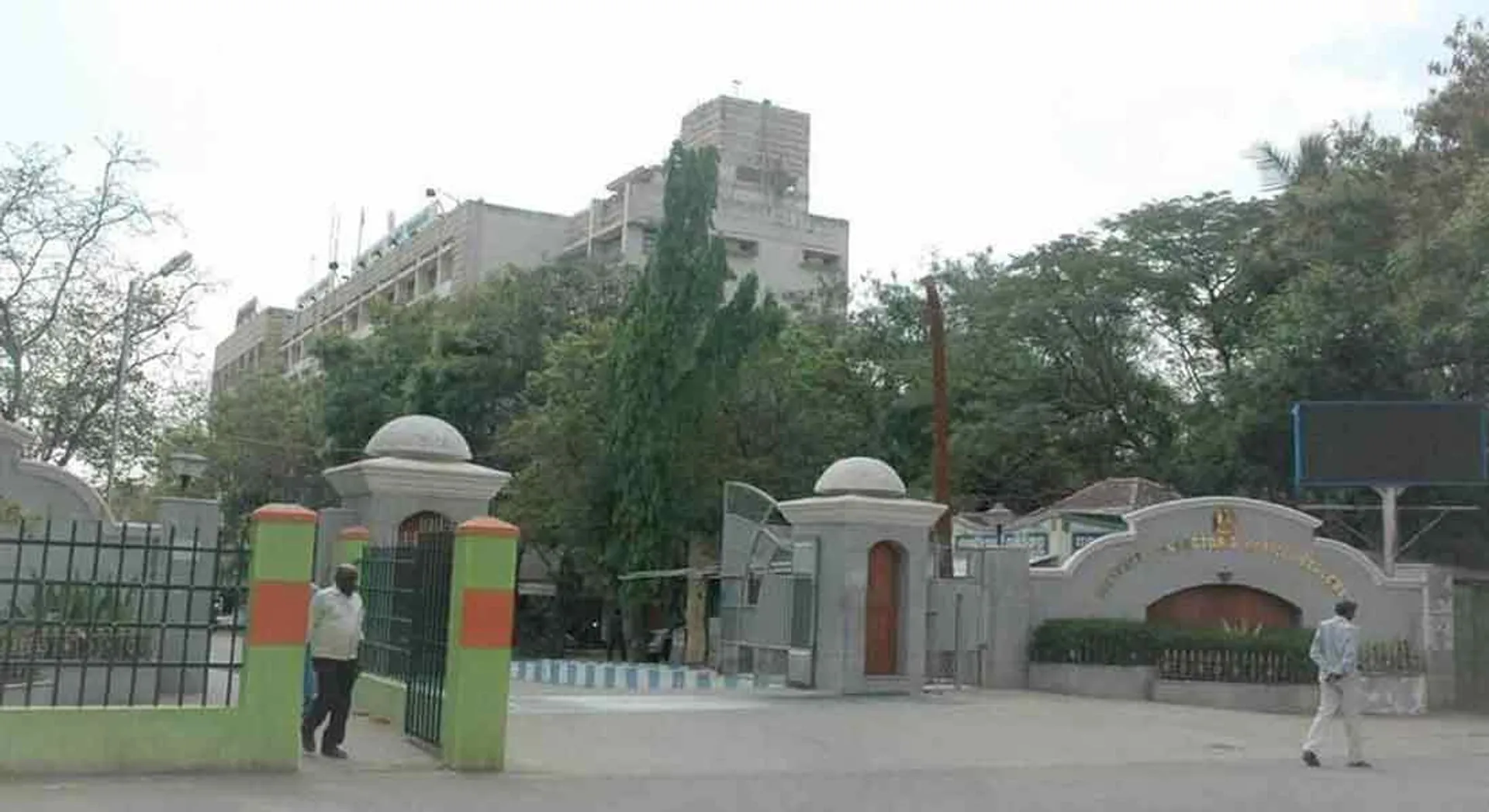 The district collector allowed to open shops only till noon