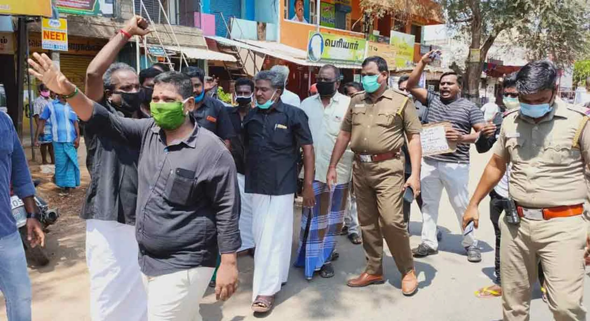 DMK STRUGGLE IN VIRUTHACHALAM