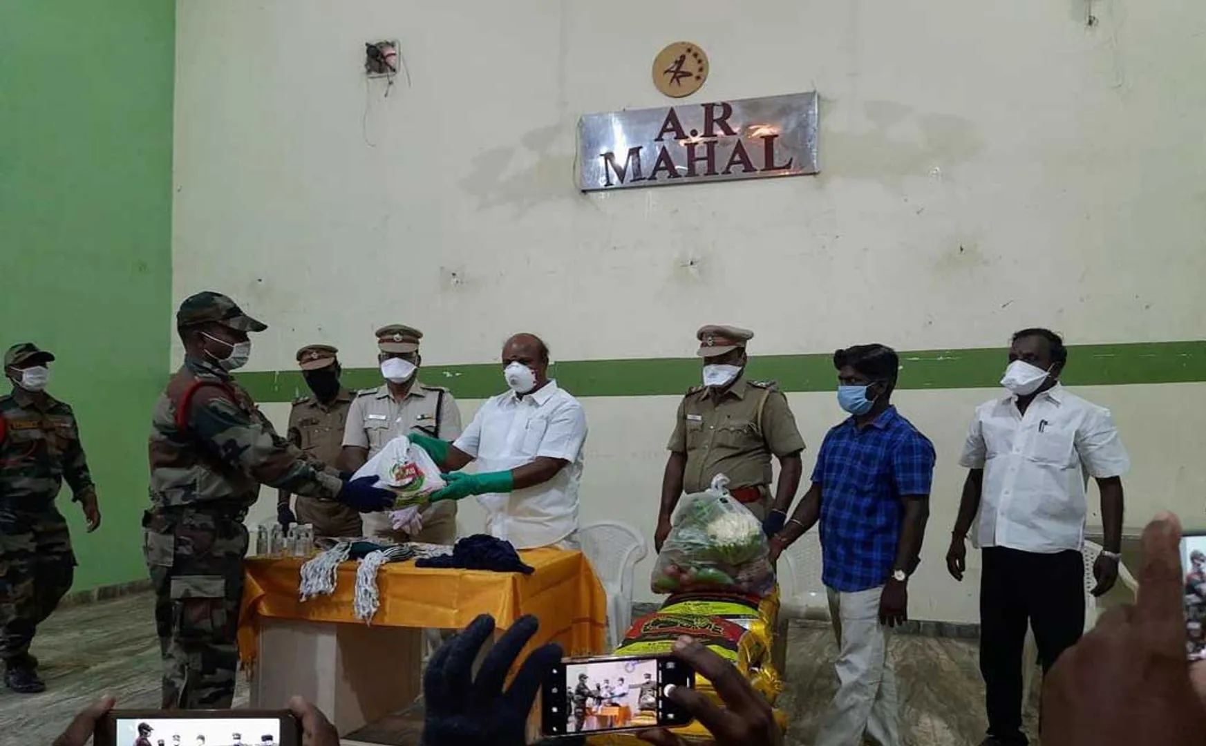 chidambaram mla police coronavirus prevention 