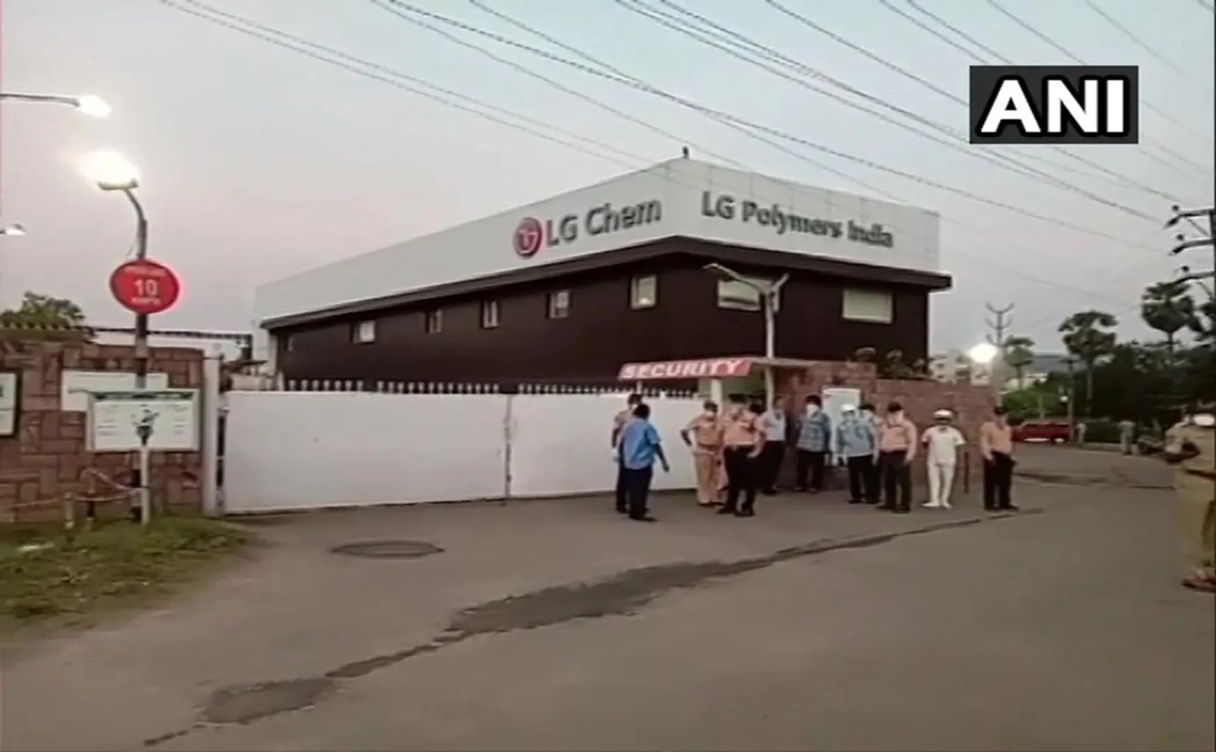andhra predesh LG Polymers industry chemical gas leakage 
