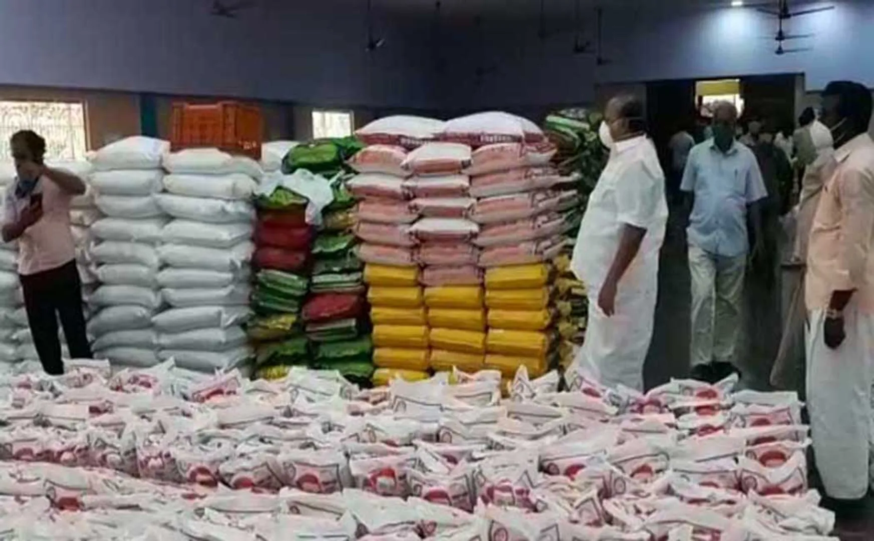 401 tonnes rice peoples cuddalore dmk party 