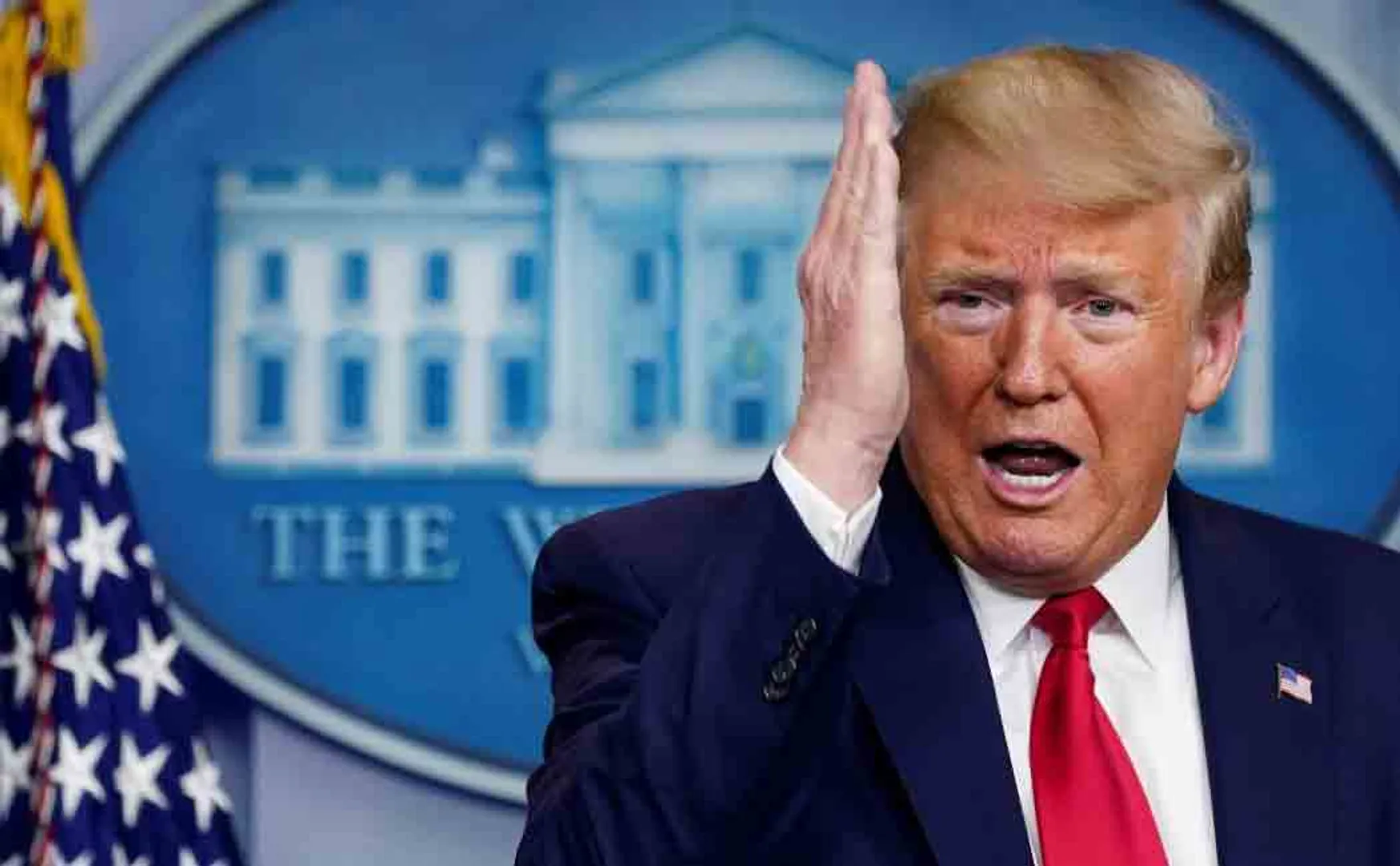 trump refused to wear mask